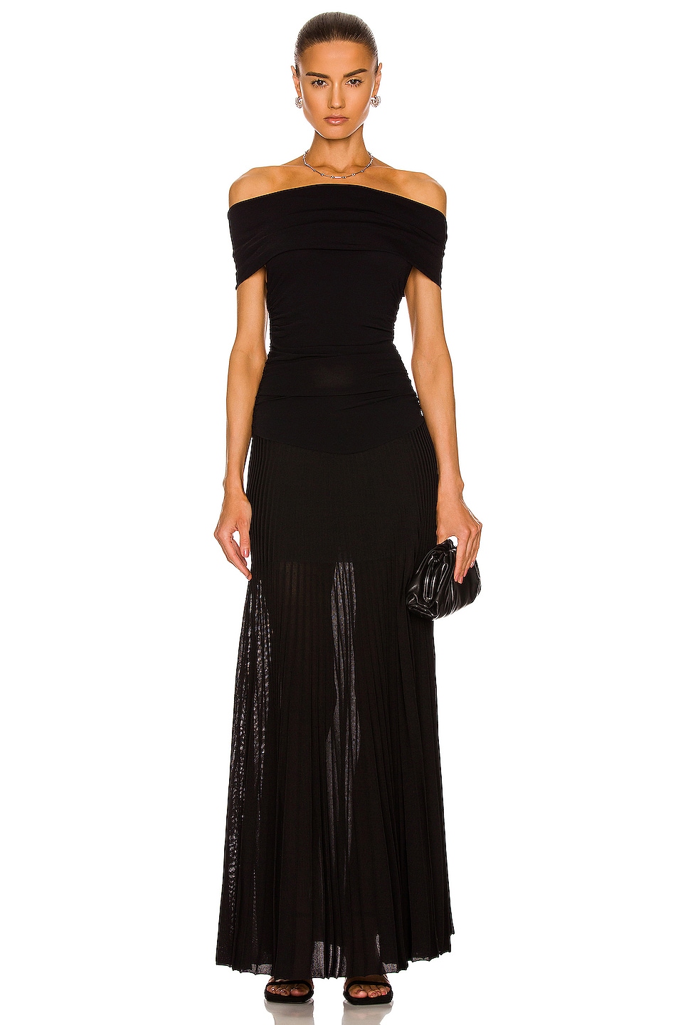 Image 1 of KHAITE Marca Dress in Black