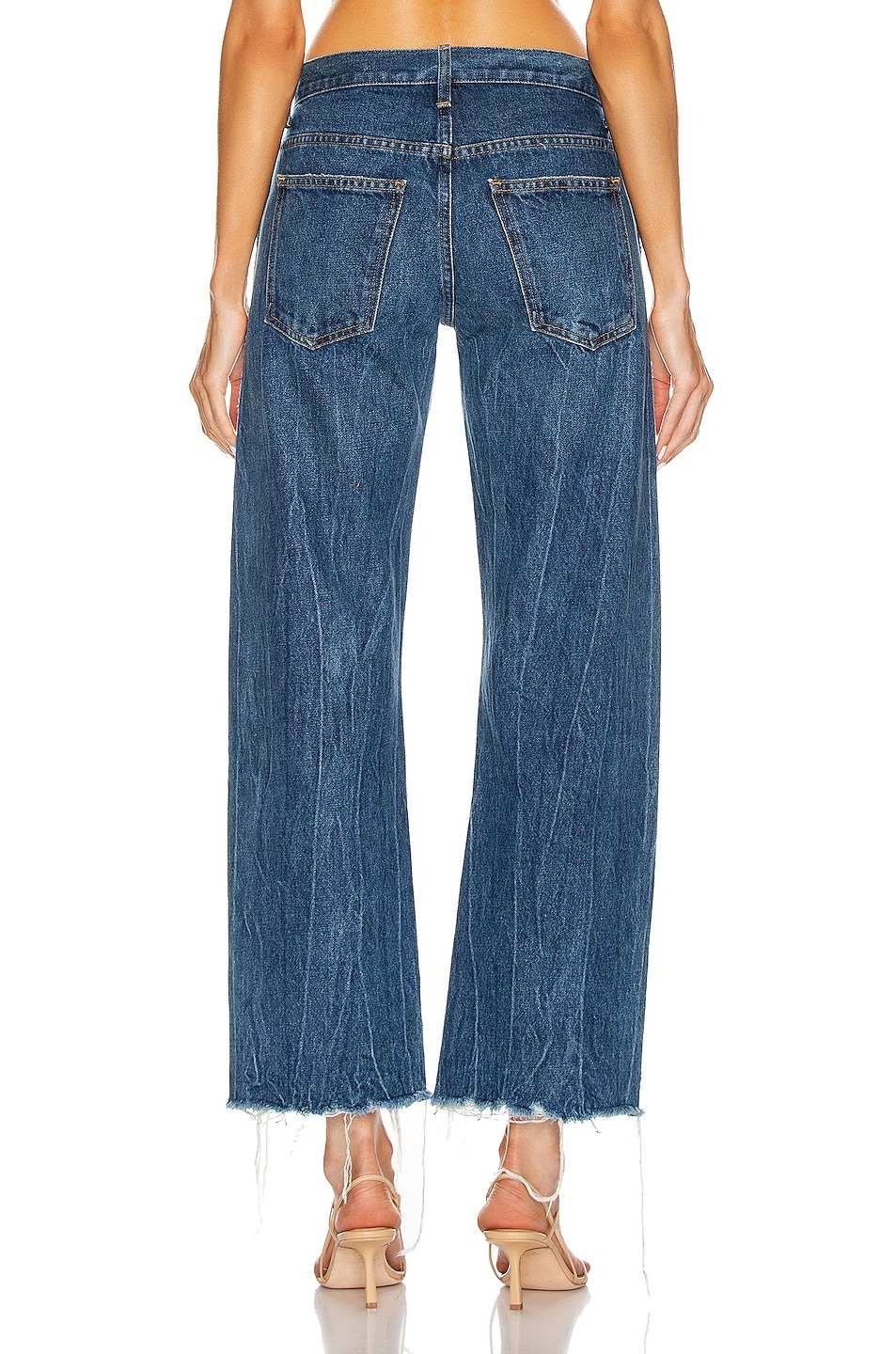 KHAITE Kerrie Straight Leg Jeans