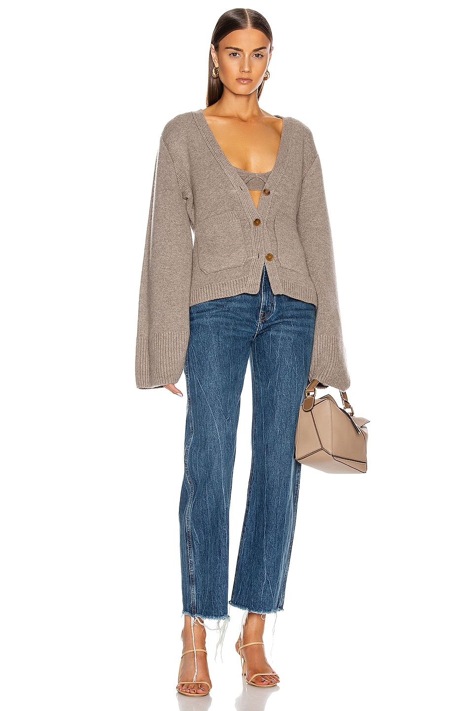 KHAITE Kerrie Straight Leg Jeans
