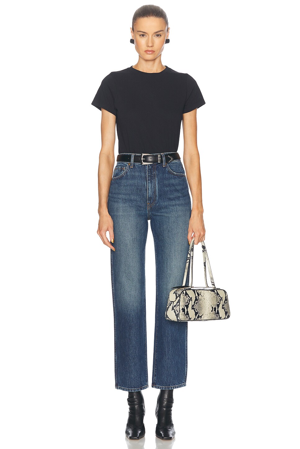 KHAITE Abigail Straight Leg Jeans