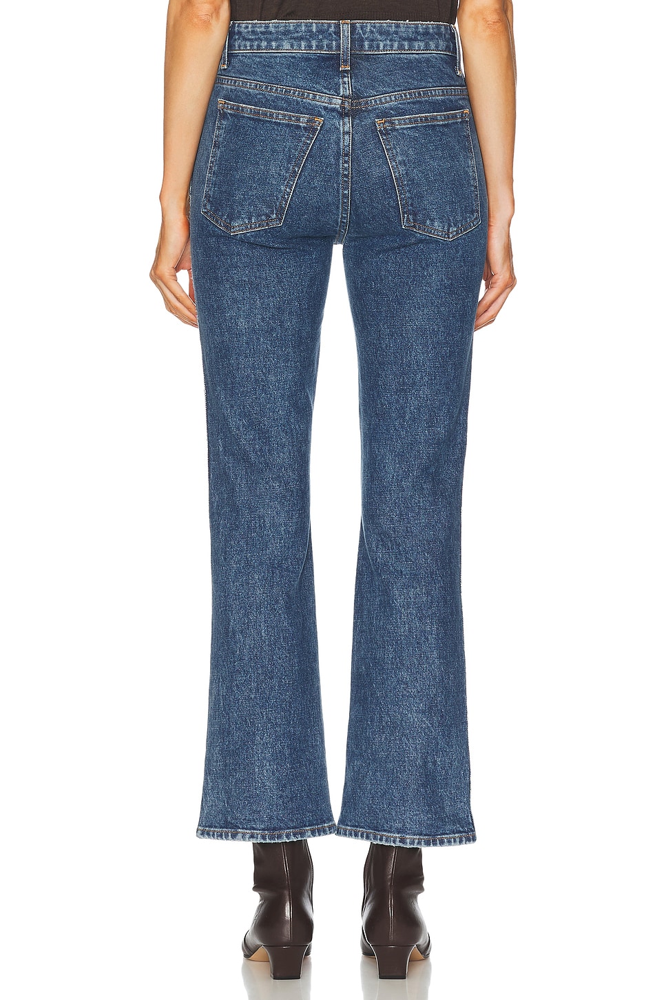KHAITE Vivian Slim Straight Leg Jeans
