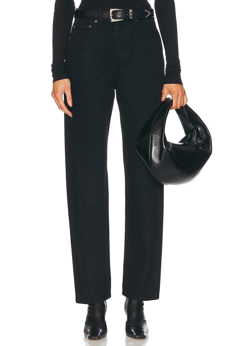 Khaite Corben Relaxed Leg In Blue