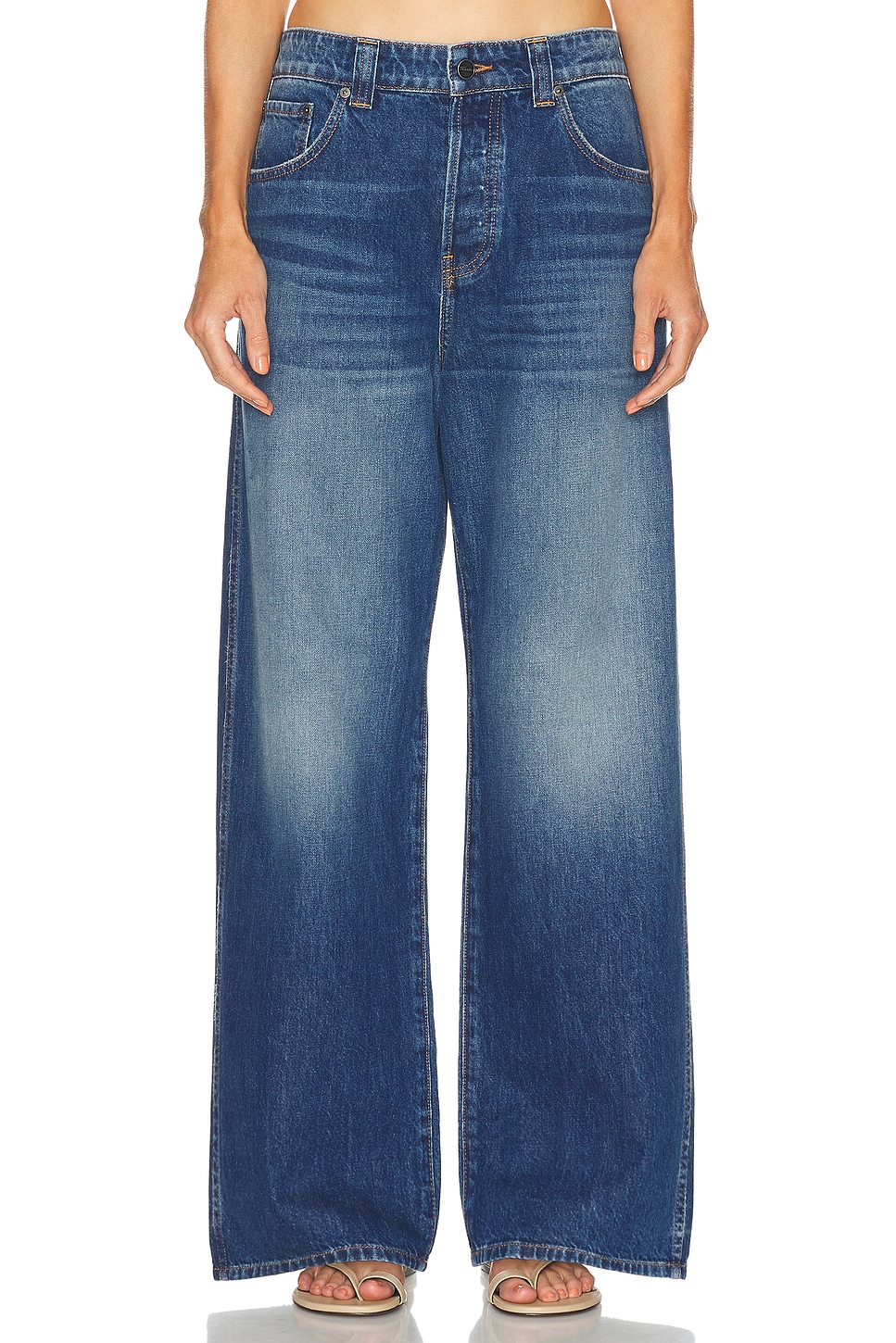 Khaite Winslow Wide Leg