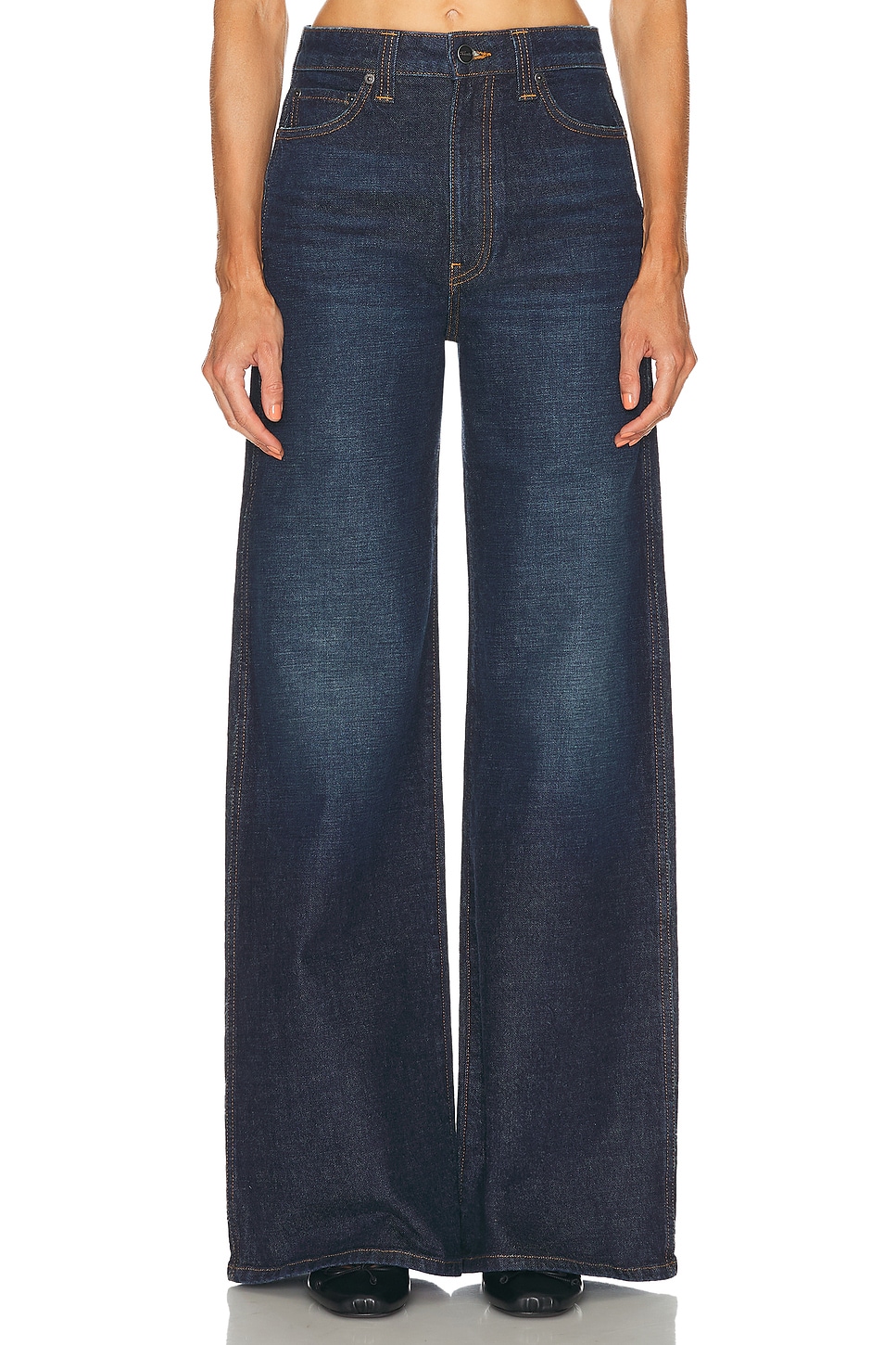 Khaite Dane Wide Leg