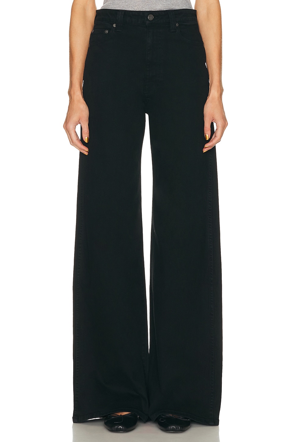 Image 1 of KHAITE Dane Flare Leg in Carlyle