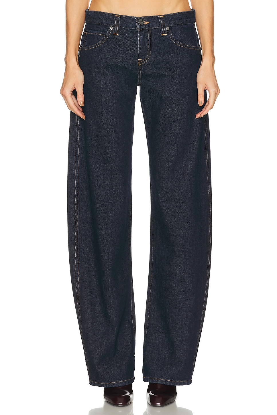 Khaite Karo Wide Leg In Blue