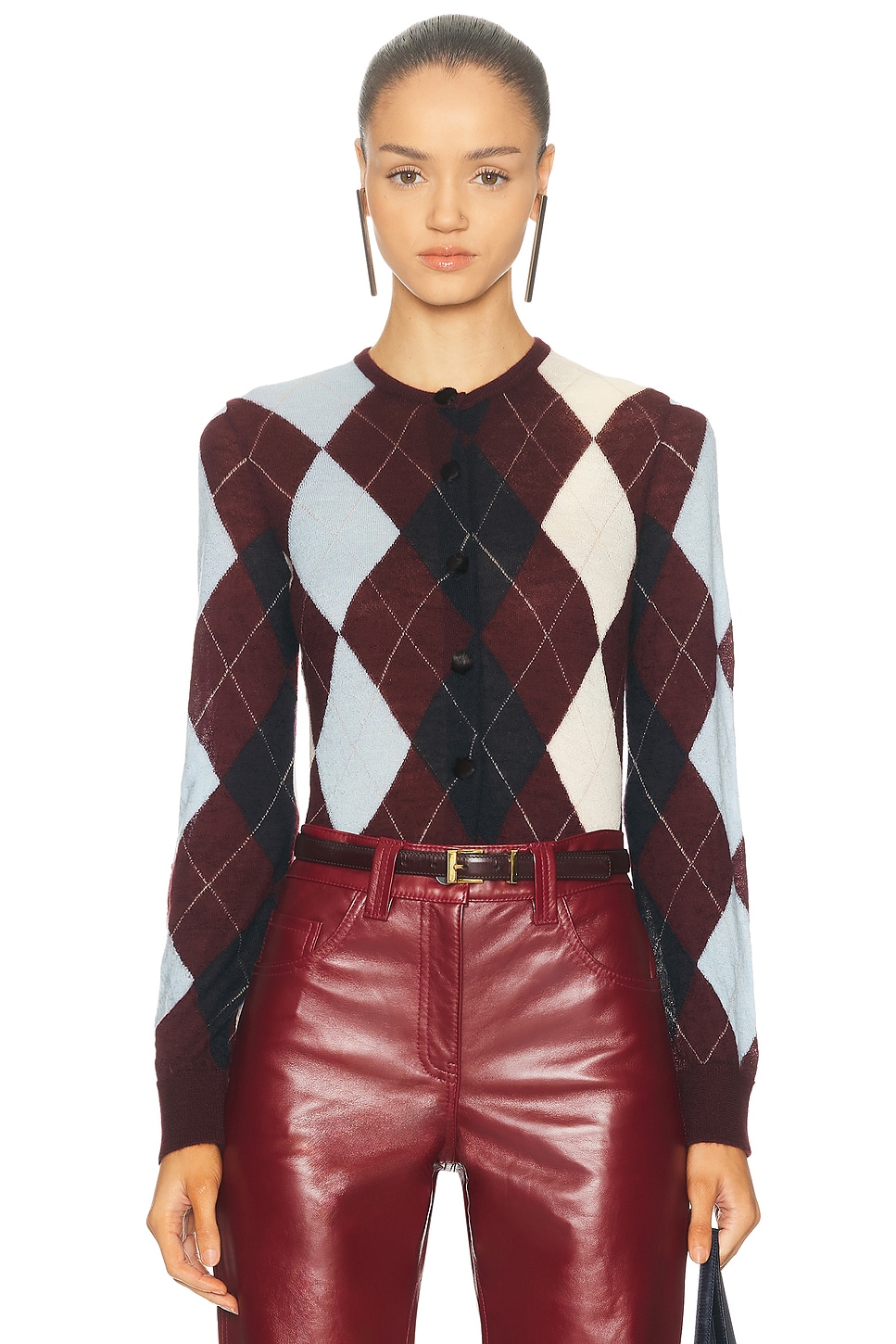 Khaite Charli Cashmere Cardigan In Multi
