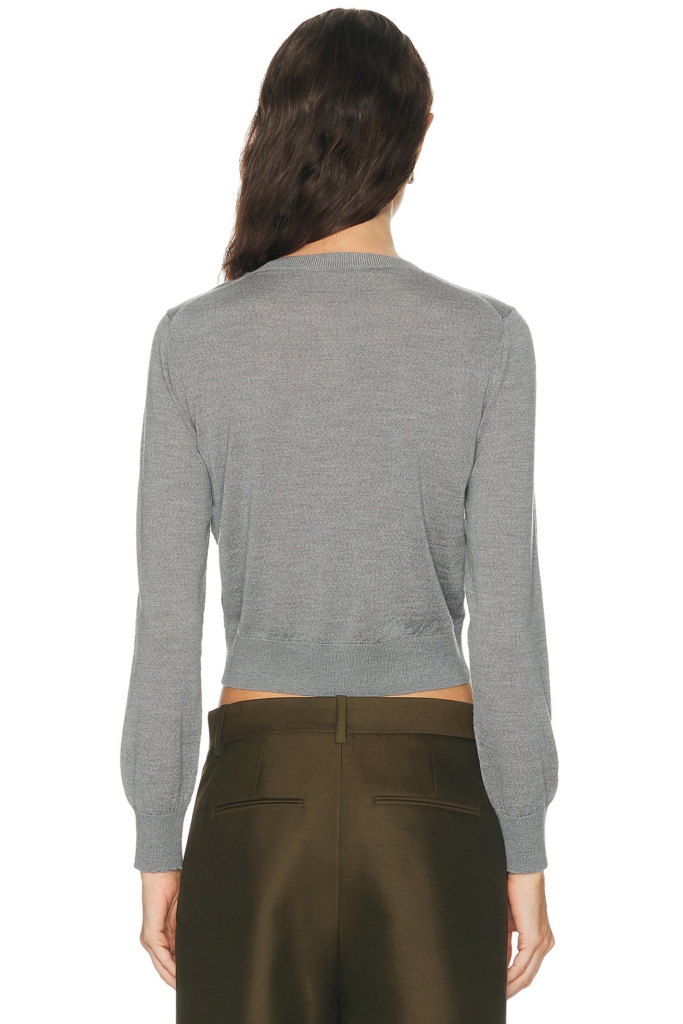 KHAITE Tansy Fine Cashmere Cardigan | Thumbnail 3