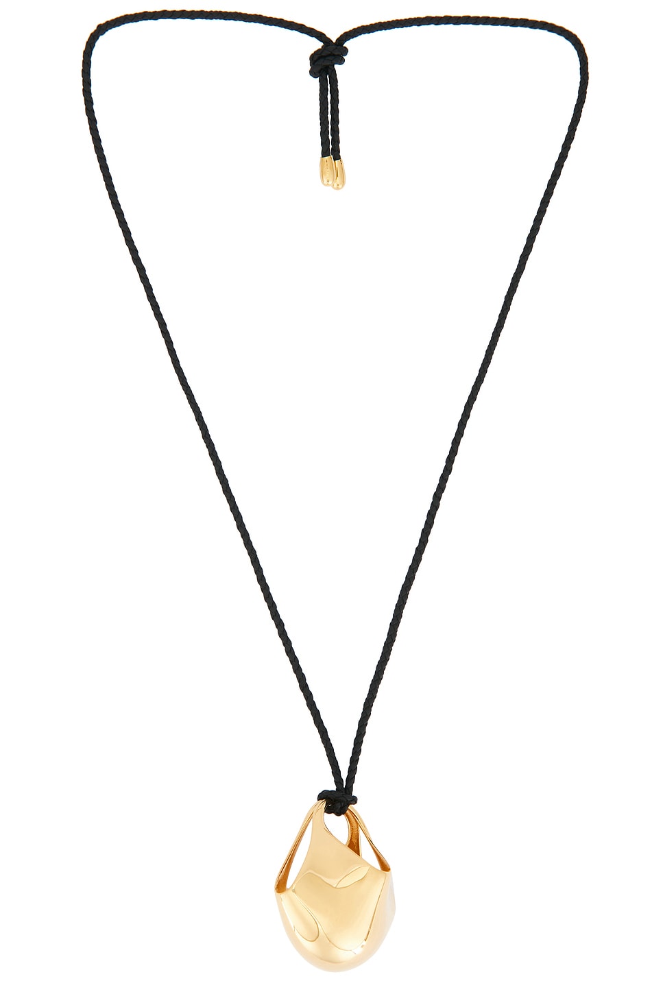 Image 1 of KHAITE Lotus Medium Pendant Necklace in Gold