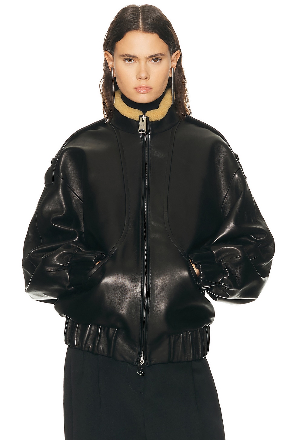 Image 1 of KHAITE Sigi Jacket in Black
