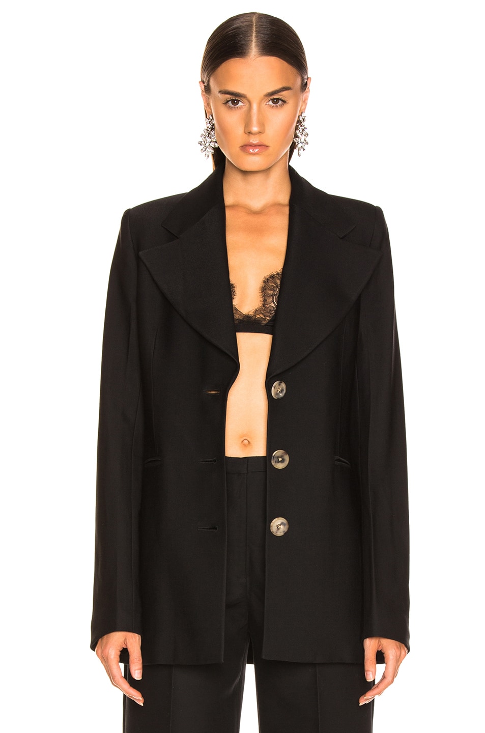 KHAITE Mckenna Long Blazer