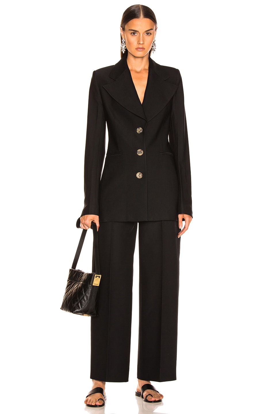 KHAITE Mckenna Long Blazer