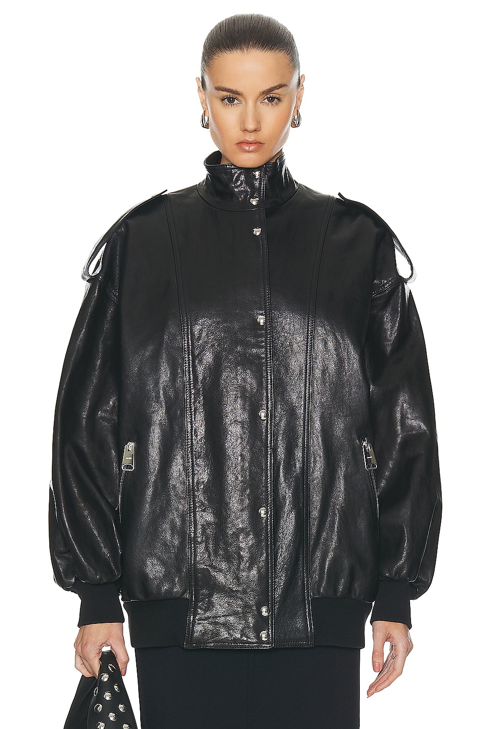 Image 1 of KHAITE Farris Jacket in Black