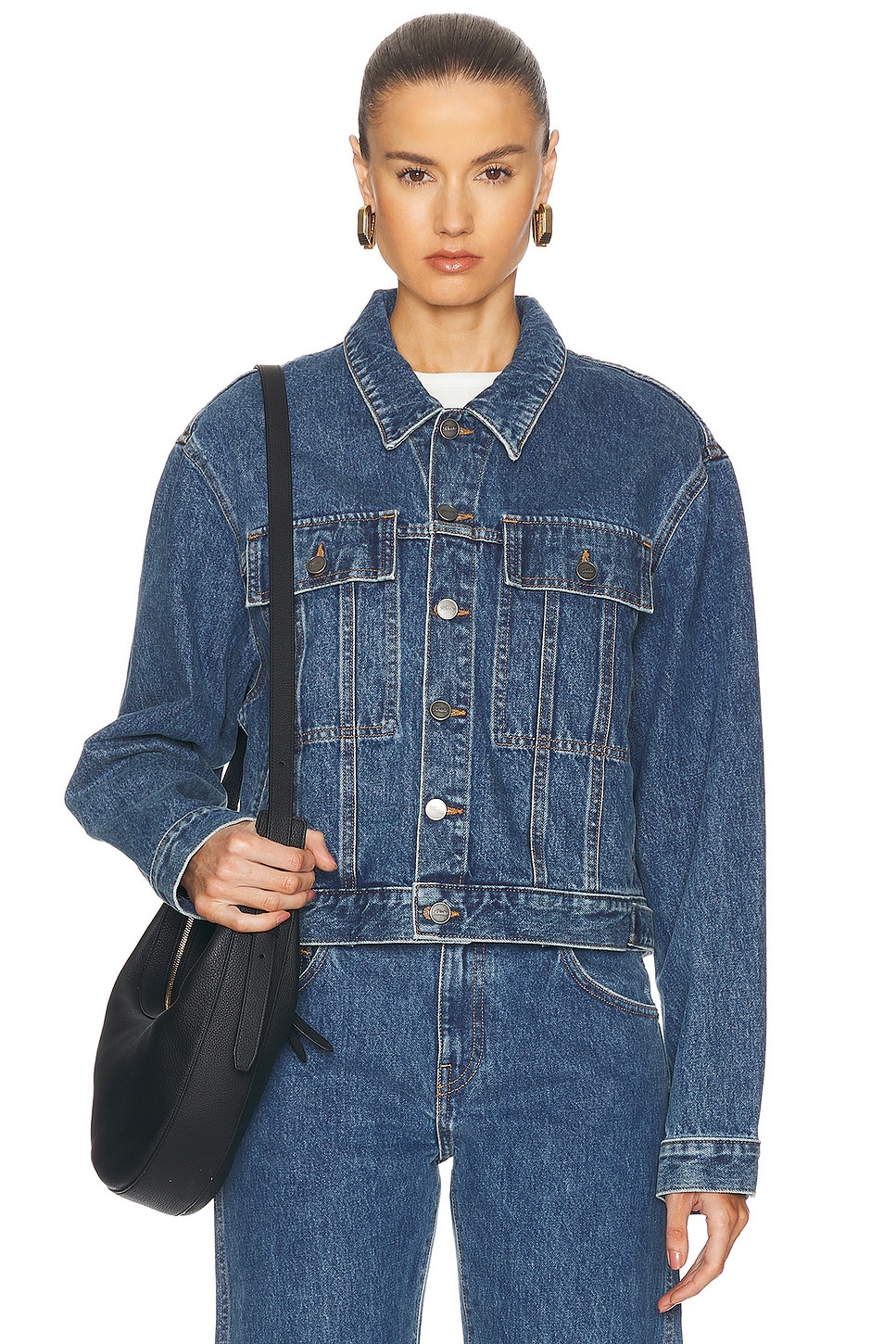 Saunder Jacket in Denim-Medium