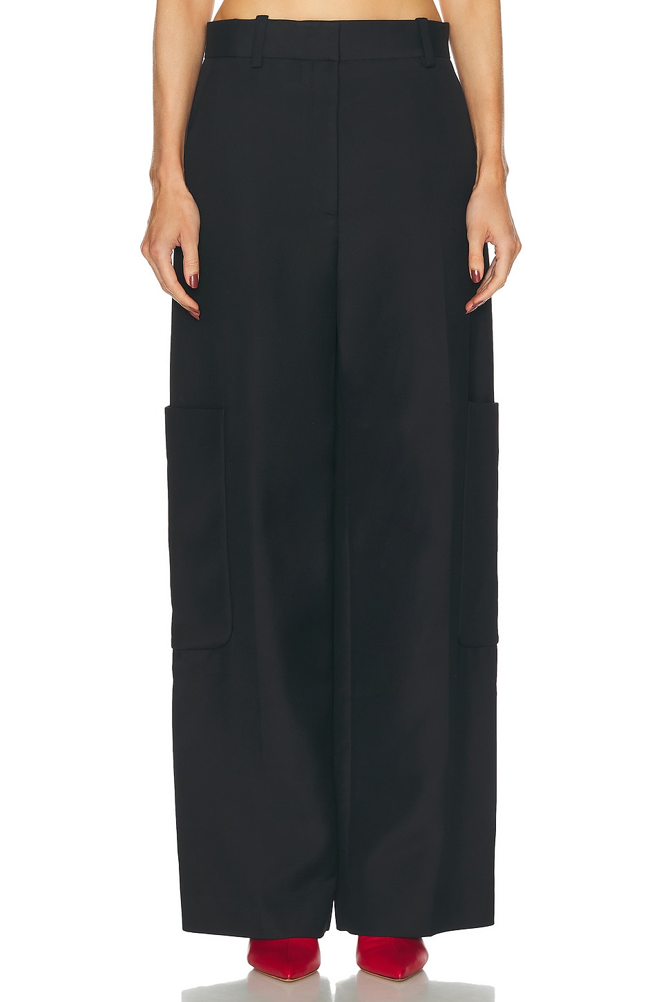 Shop Khaite Caiton Pant In Black