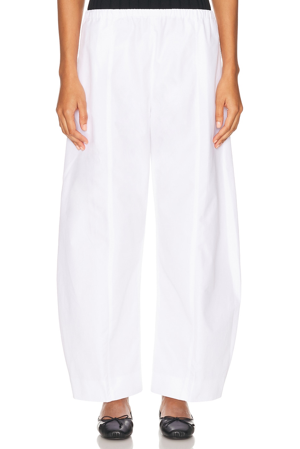 Image 1 of KHAITE Clover Pant in White