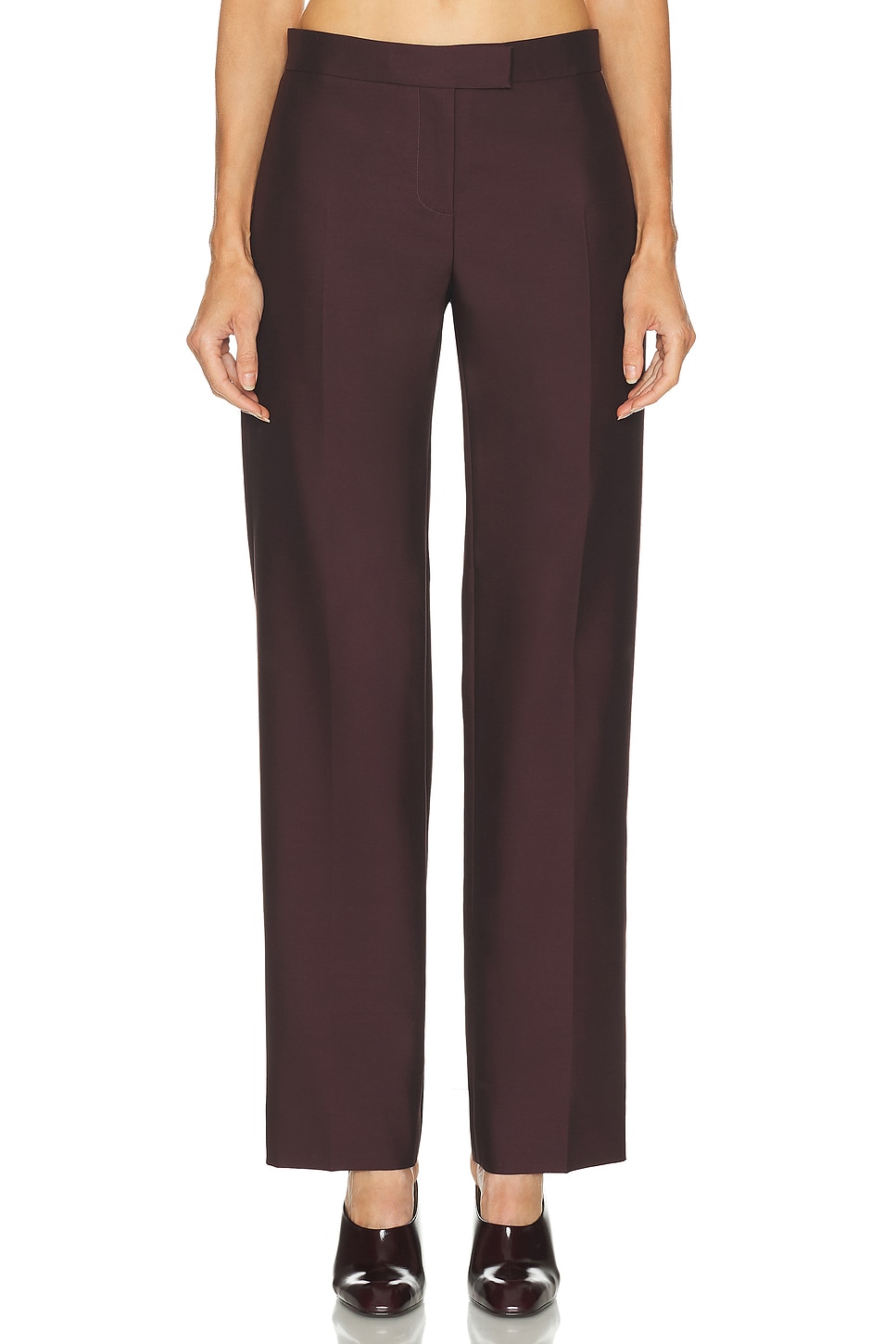 Image 1 of KHAITE Callen Pant in Almandine