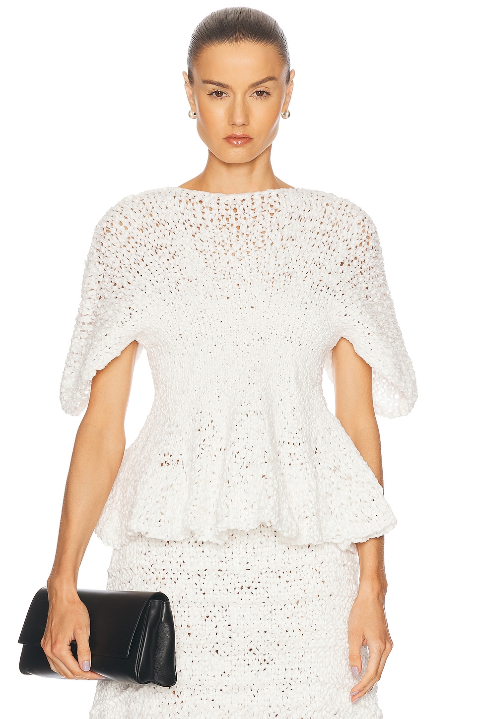 Shop Khaite Mathilde Top In Glaze