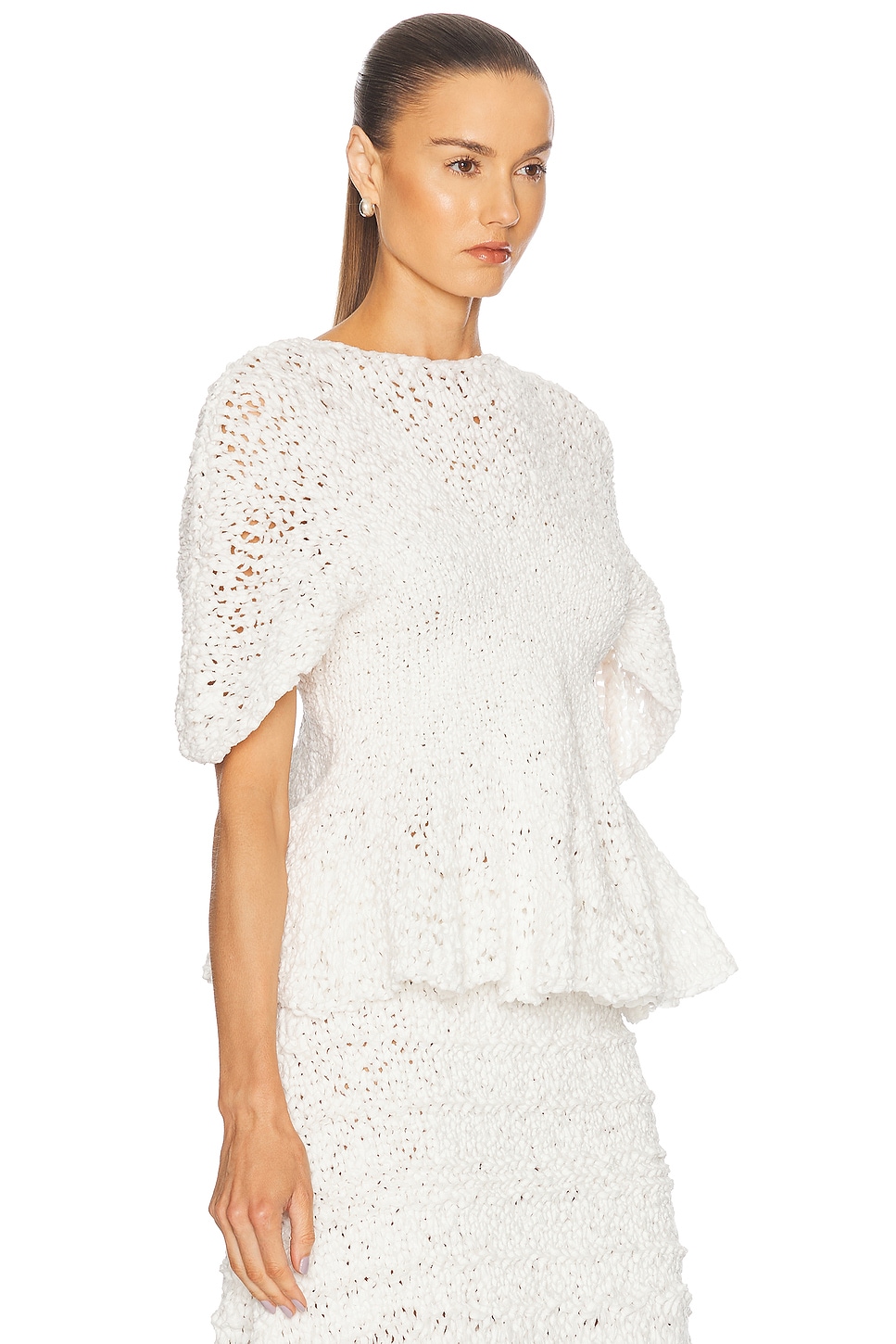 Shop Khaite Mathilde Top In Glaze