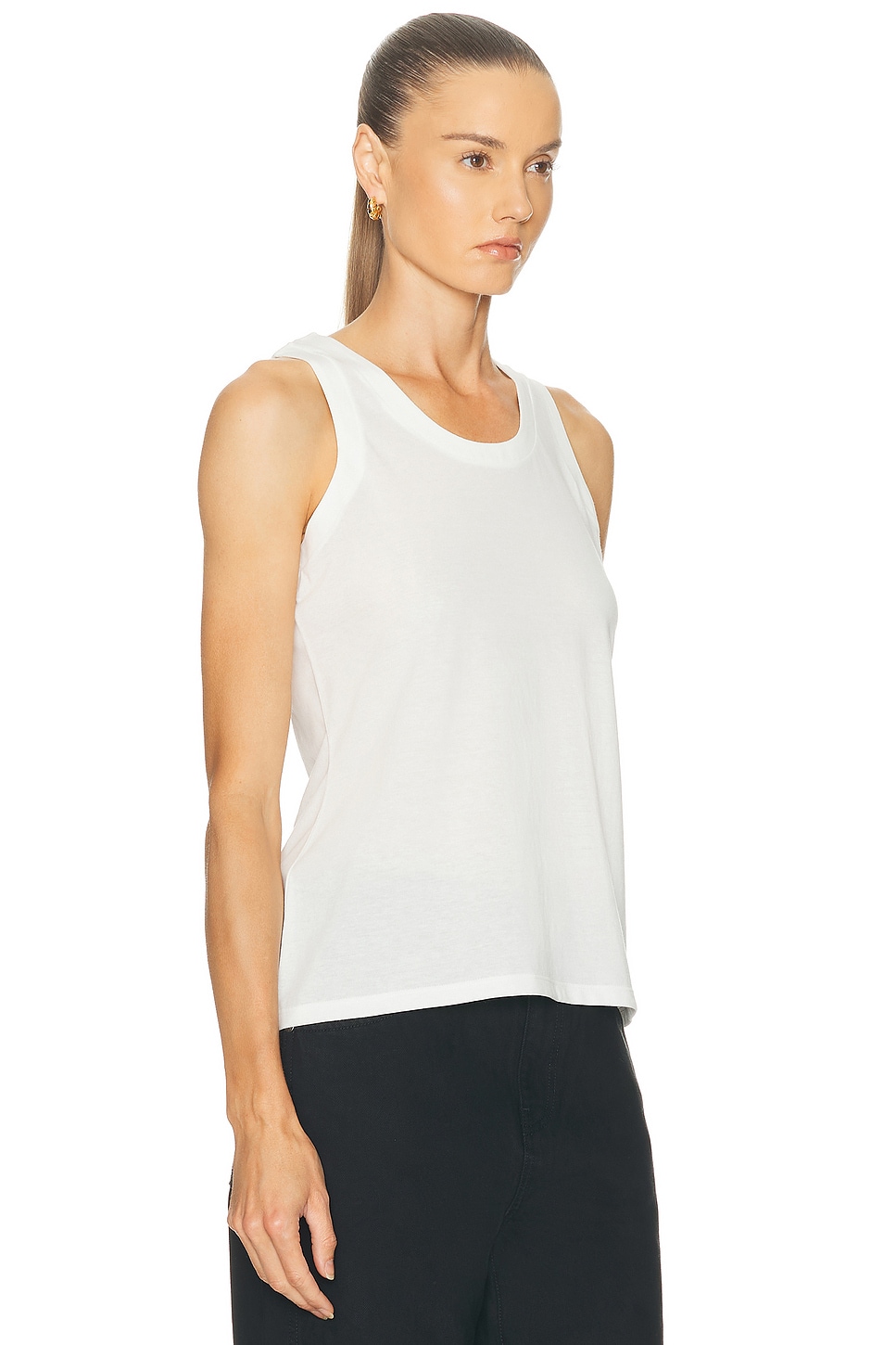 Khaite Ishe Top In White