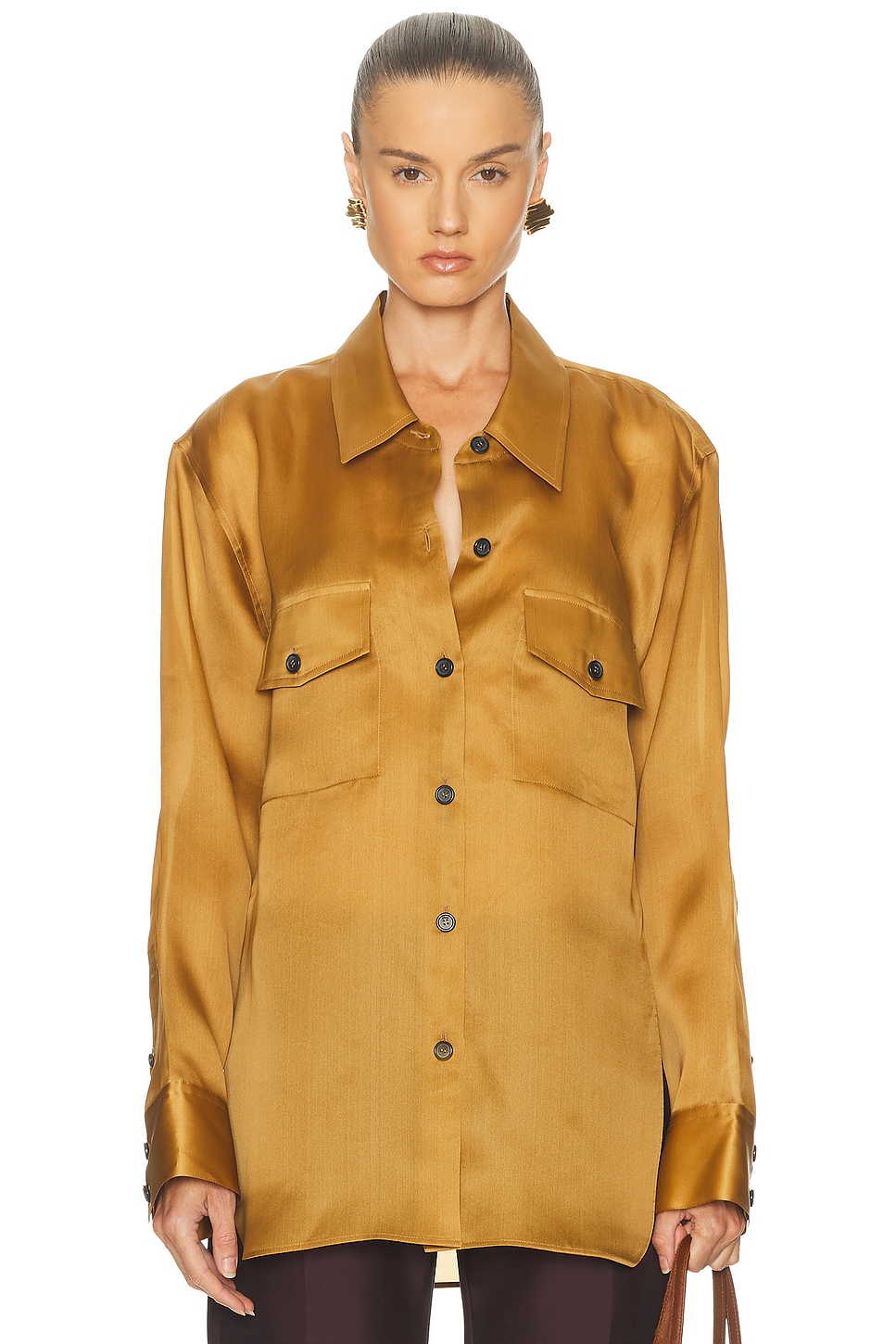 Image 1 of KHAITE Matteo Top in Dijon