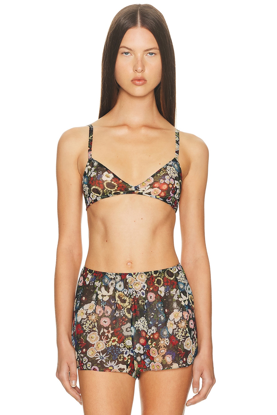 Khaite Talita Bra Top In Multi