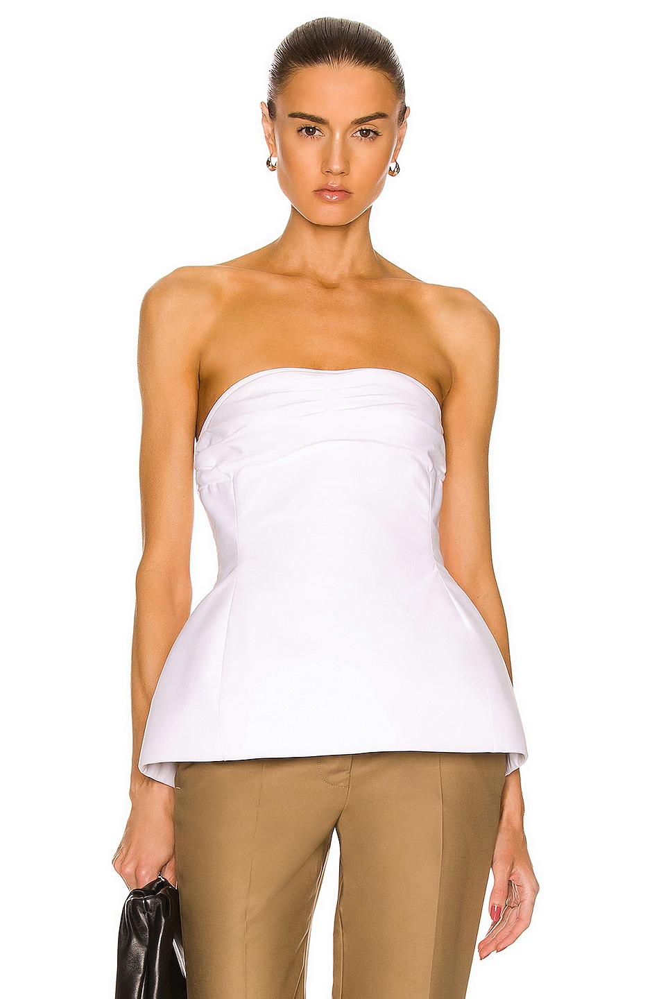 Image 1 of KHAITE Blanche Top in White