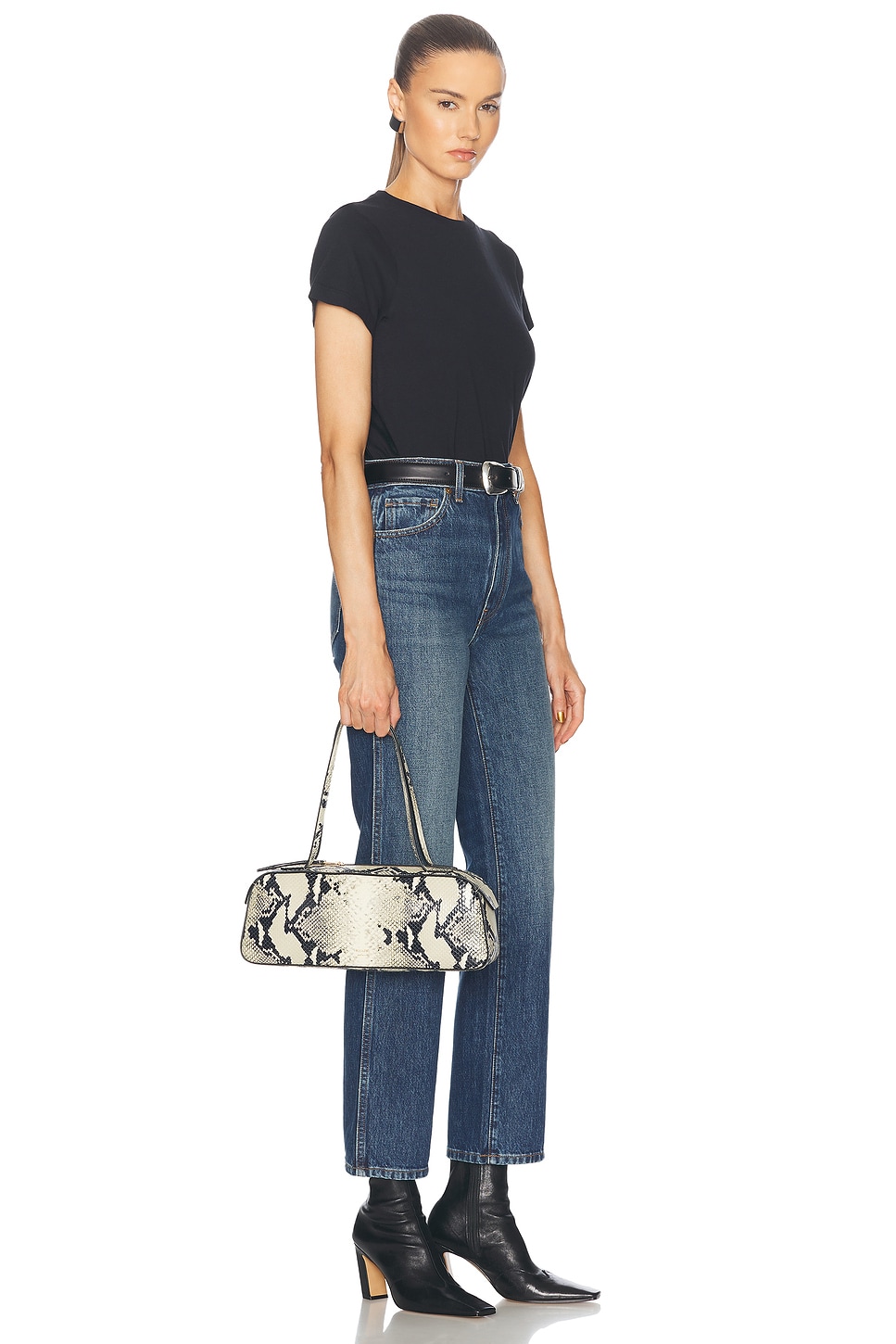 Khaite Simona Shoulder Bag In Natural