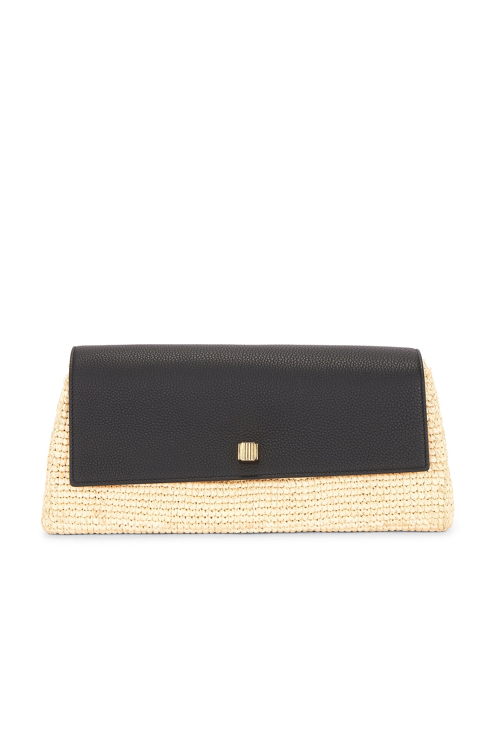 KHAITE Audrey Raffia Clutch