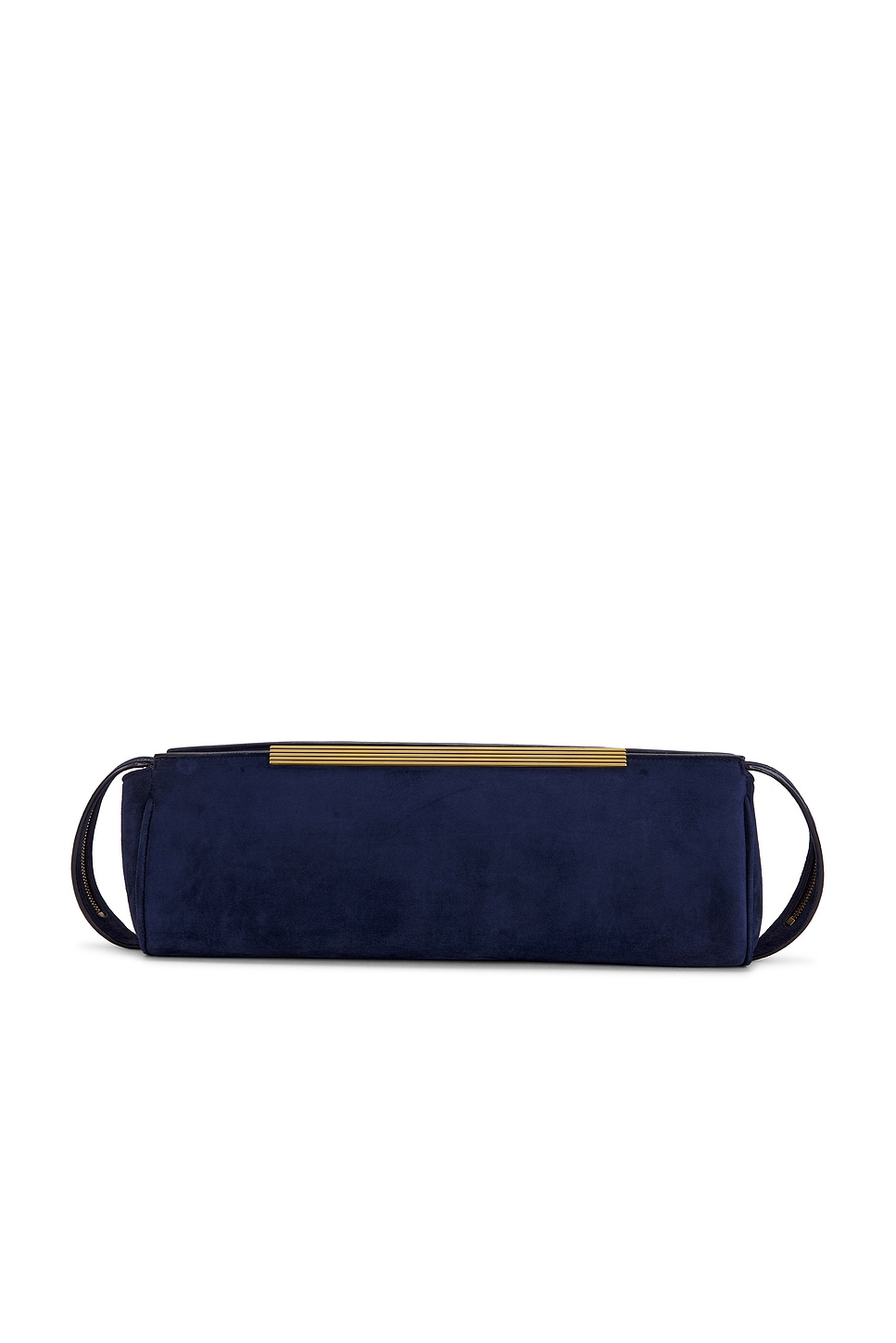 KHAITE Donna Evening Clutch in Navy