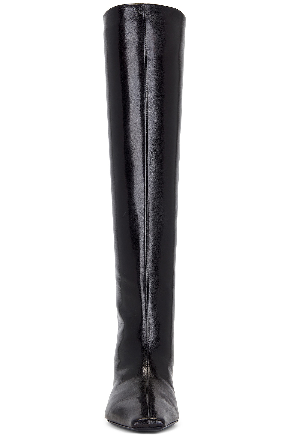 KHAITE Davis Knee High Boots in Black | FWRD