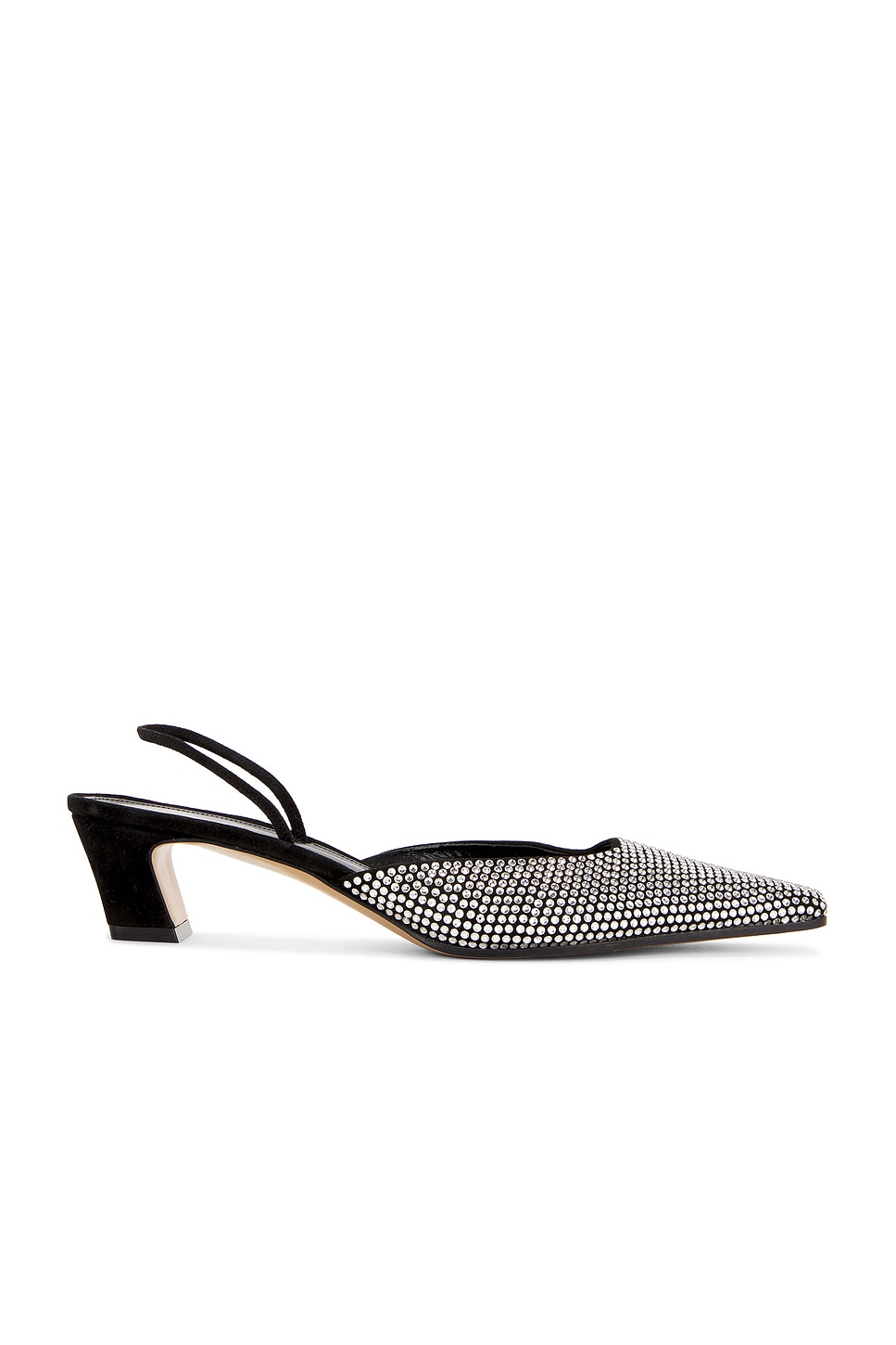 Shop Khaite Roosevelt 40 Pump In Black