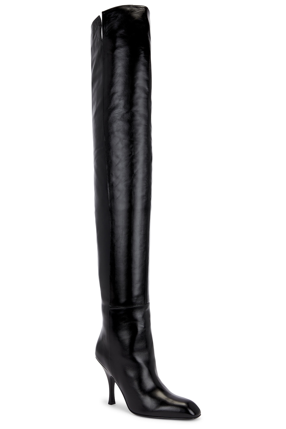 Khaite Colt Over The Knee Boot In Black