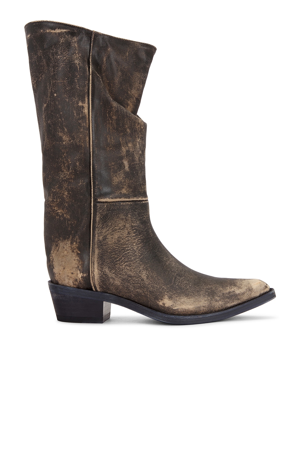 Image 1 of KHAITE Clive Boot in Vintage Black