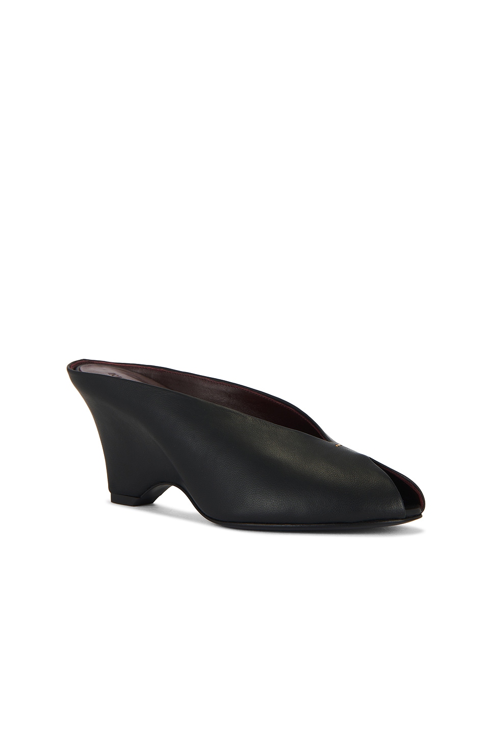 Khaite Cloak Peep Toe Mules
