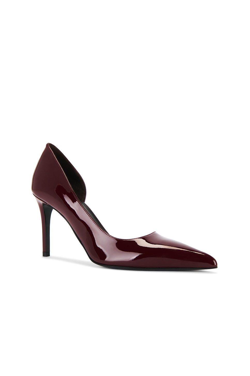 Khaite Jett D'orsay Pump In Burgundy