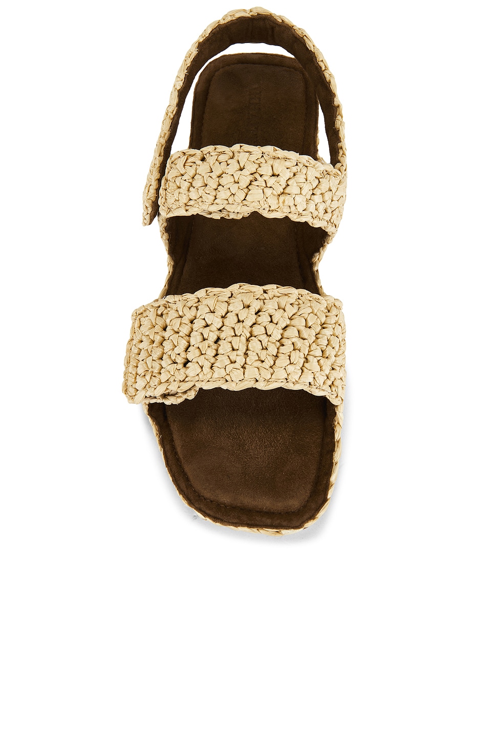 KHAITE Boden Raffia Flat