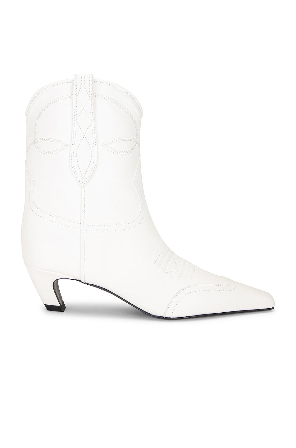 Image 1 of KHAITE Dallas Ankle Boots in White