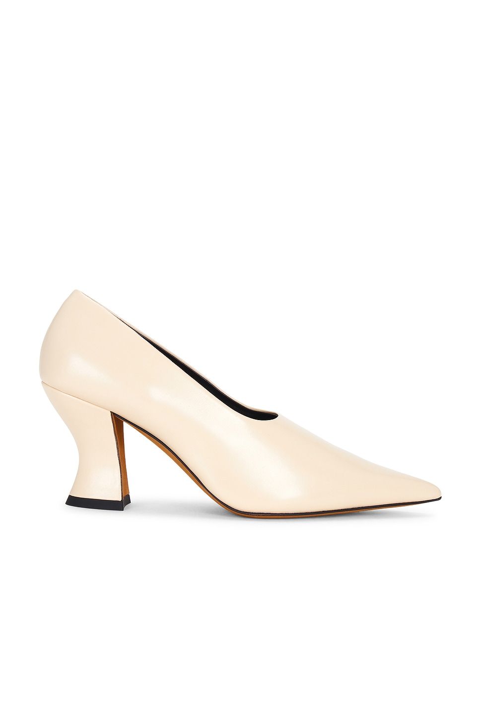 KHAITE Colleen 75 Pump in Yellow