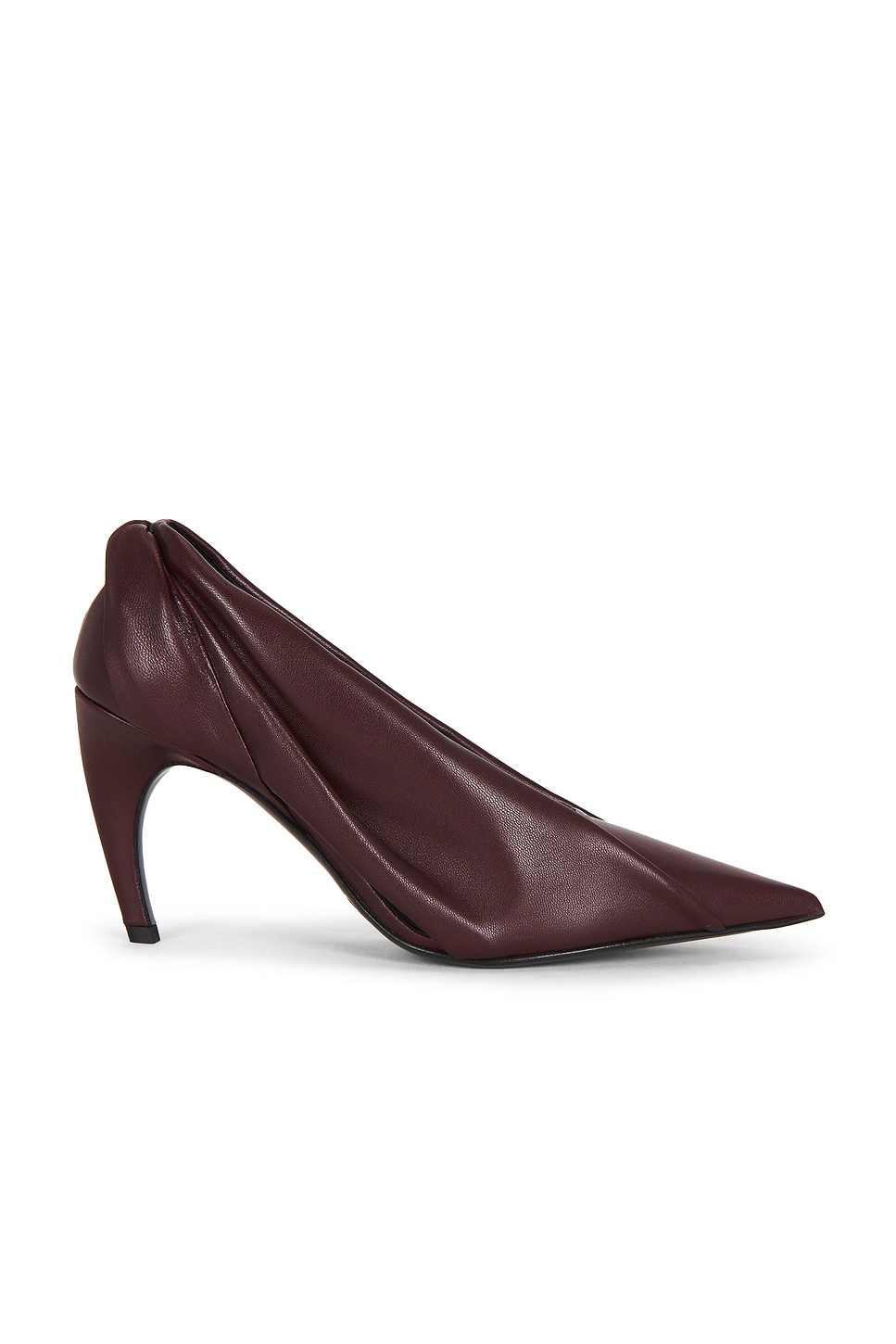 KHAITE Eve 85 Pump in Burgundy