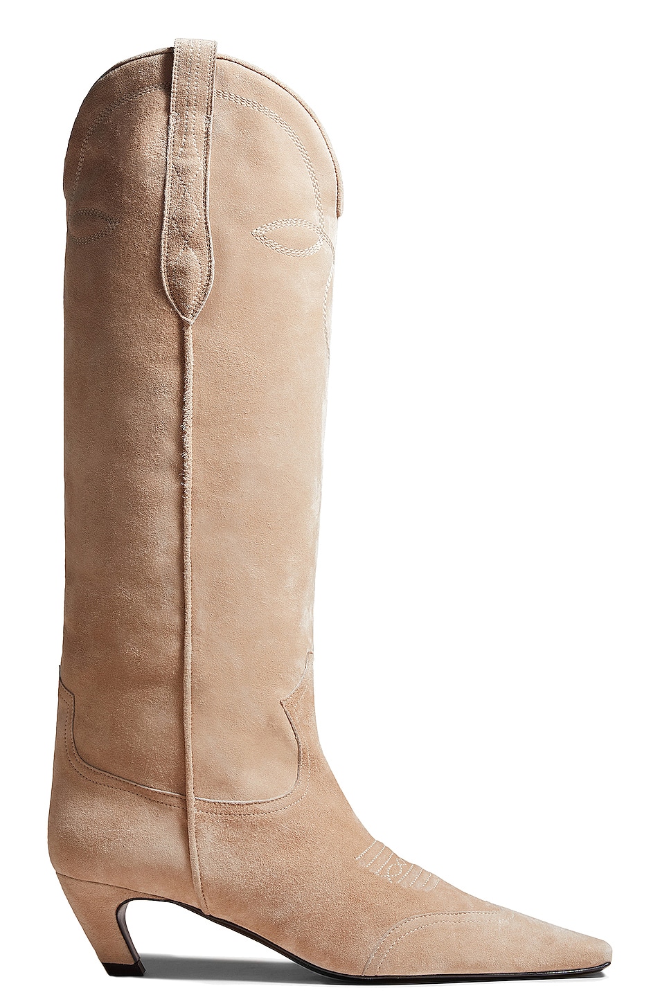 Image 1 of KHAITE Dallas Knee High Boots in Coco