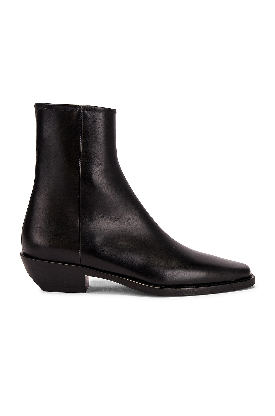Image 1 of KHAITE Wooster Ankle Boots in Black