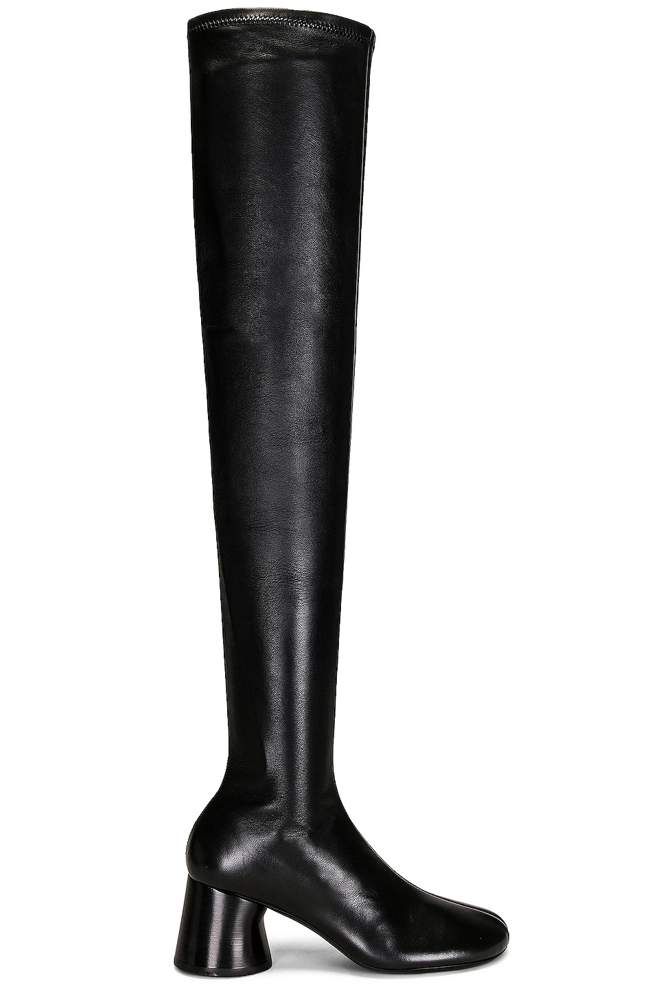 Image 1 of KHAITE Admiral Over The Knee Boot in Black