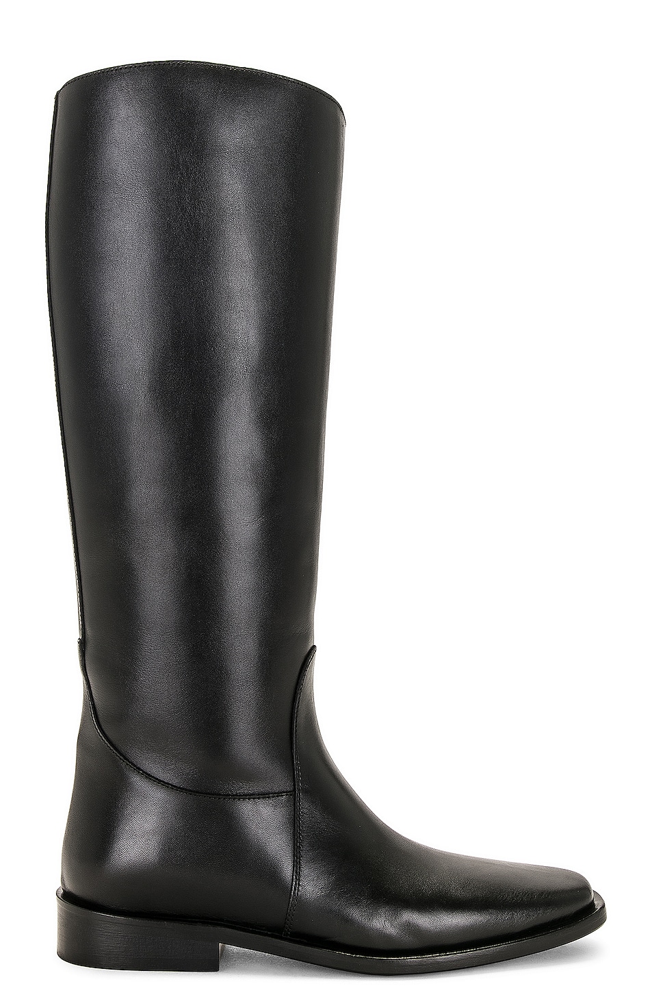 Image 1 of KHAITE Wooster Riding Boot in Black