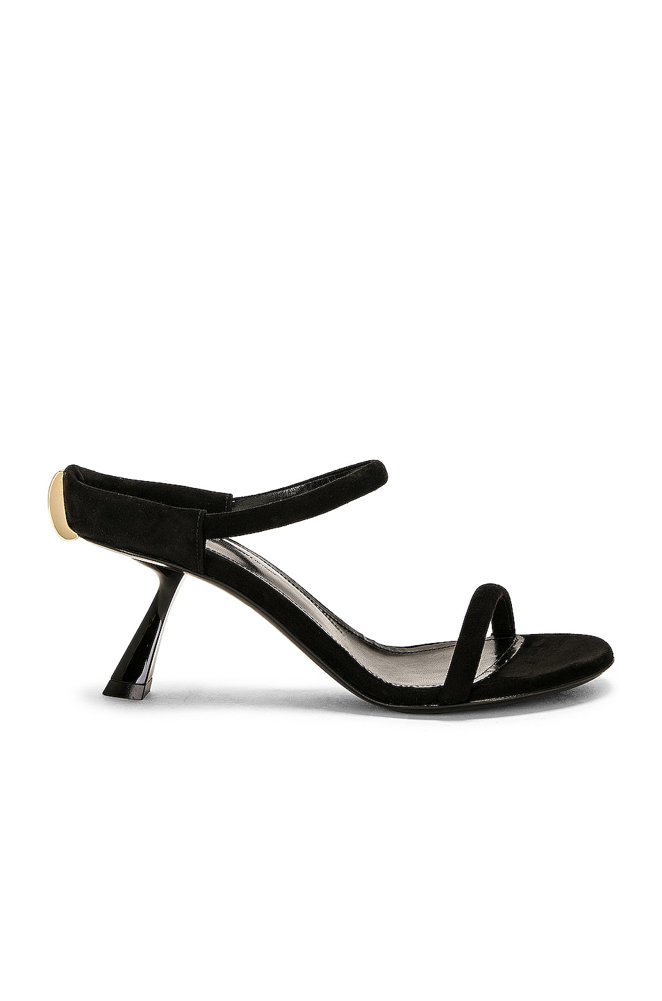 Image 1 of KHAITE Seigel Heel Sandal in Black