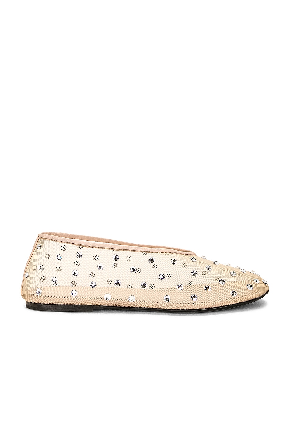 Image 1 of KHAITE Marcy Flat in Nude