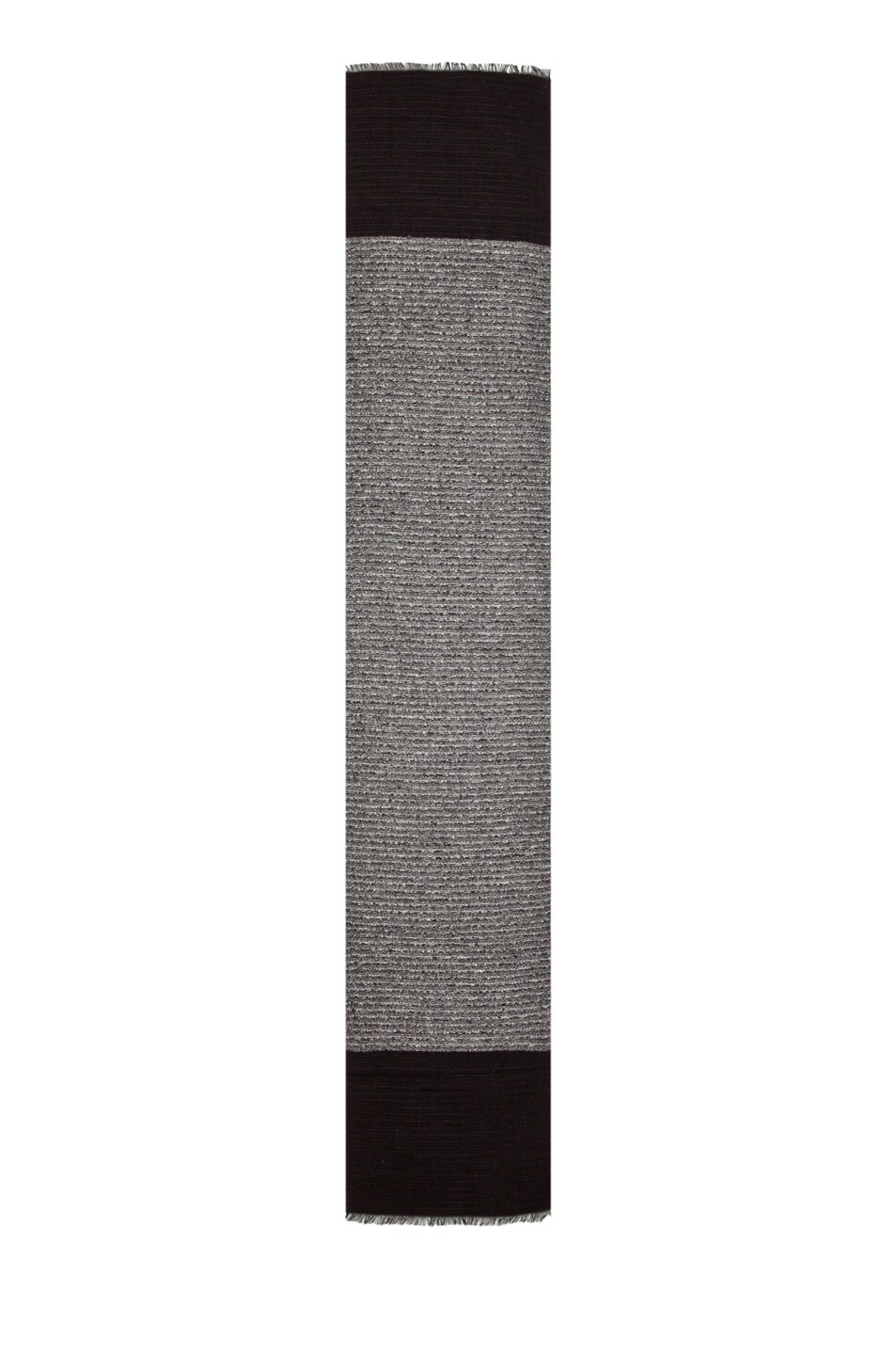Image 1 of Kris Van Assche Color Block Scarf in Black