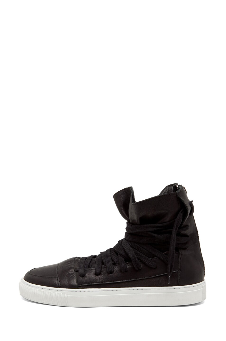 Image 1 of Kris Van Assche Lace Up Sneaker in Black