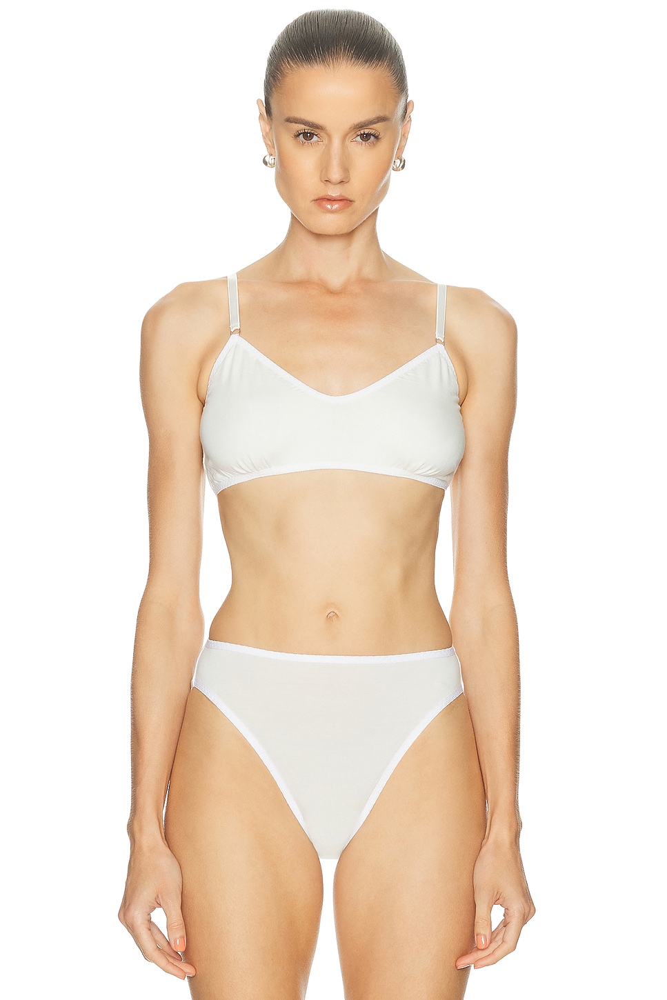 Kye Recline Bra In White