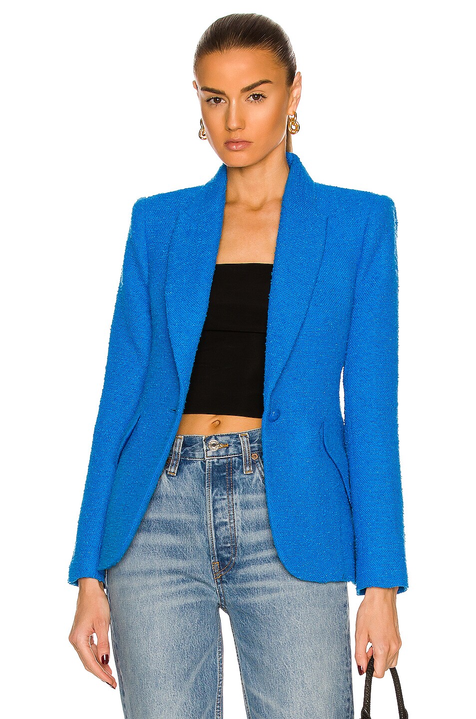 Image 1 of L'AGENCE Chamberlain Blazer in Electric Blue